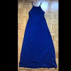 Roxy - navy blue maxi dress